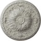 Ekena Millwork Amelia Ceiling Medallion (Fits Canopies up to 2 3/8"), Hand-Painted Pot of Cream, 19 5/8"OD x 3/4"P CM20AMPCF - alternate 1